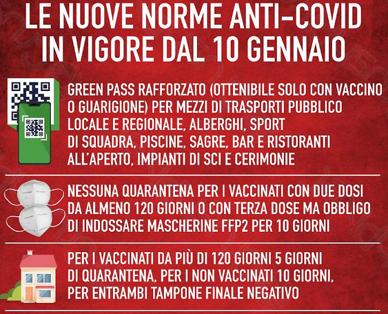 Precisazioni su nuove misure Covid del Governo: per disapplicazione quarantene precauzionali autocertificazione da inviare a Usl e Comune Precisazioni su nuove misure Covid del Governo: per disapplicazione quarantene precauzionali autocertificazione da inviare a Usl e Comune