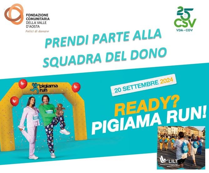 La LILT invita tutti al Pigiama Run La LILT invita tutti al Pigiama Run