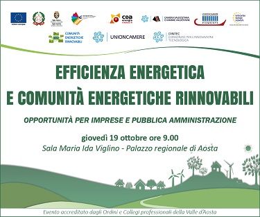 Efficienza energetica e comunità energetiche rinnovabili - Opportunità per imprese e pubblica amministrazione