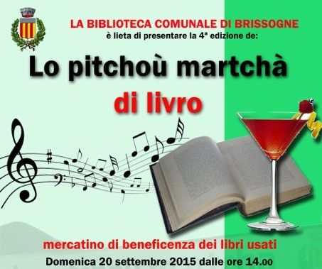 Torna il Mercatino del libro a Brissogne