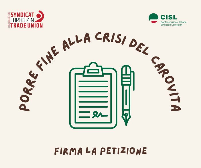 La Cisl sostiene la Campagna CES per l’aumento dei salari e per una equa redistribuzione dei profitti delle imprese