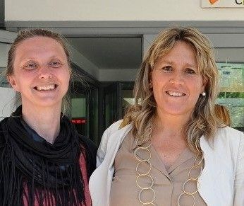 La Sovrintendente regionale agli Studi, Marina Fey e l'assessora regionale all'Istruzione, Chantal Certan La Sovrintendente regionale agli Studi, Marina Fey e l'assessora regionale all'Istruzione, Chantal Certan