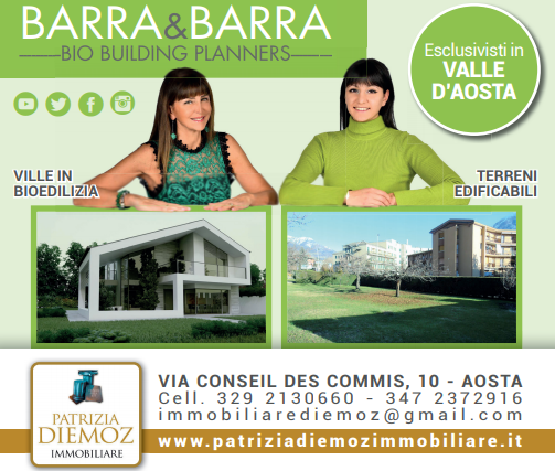 CASA SUBITO IN VALLE D'AOSTA: Terreni edificabili e ville in bioedilizia