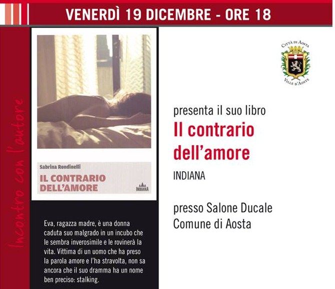 LIBRI: Di Sabrina Rondinelli il primo romanzo italiano sullo stalking nato da un’esperienza personale