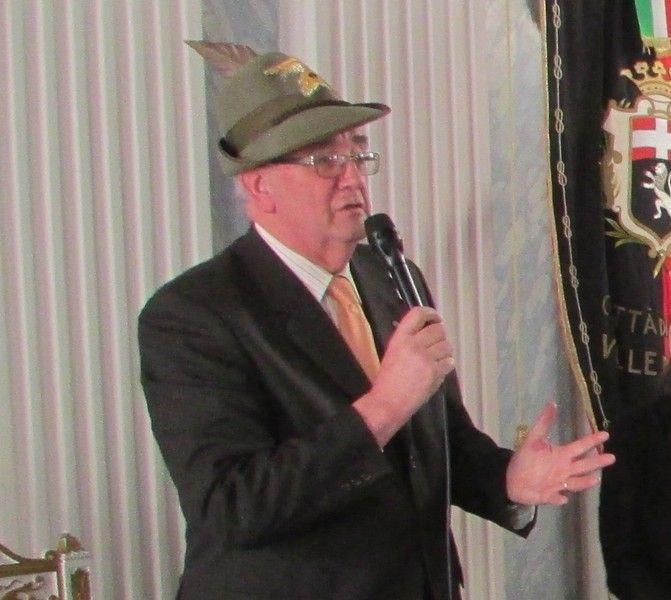 Carlo Bionaz, presidente Ana VdA Carlo Bionaz, presidente Ana VdA