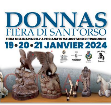 Oggi e domani Donnas in festa per la Fiera di Sant'Orso Oggi e domani Donnas in festa per la Fiera di Sant'Orso