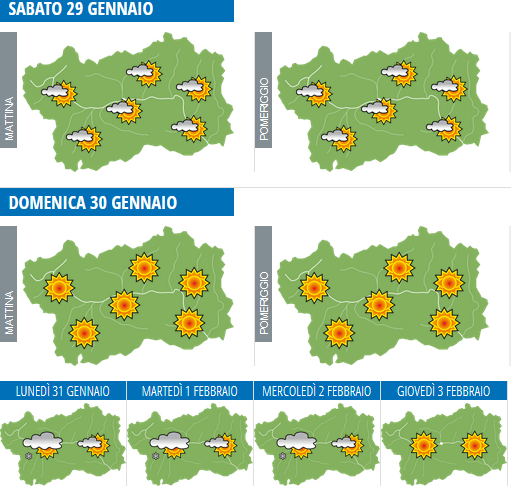 Infografica Centro Multifunzionale Regione autonoma Valle d'Aosta