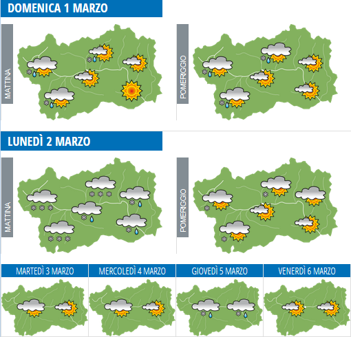 Infografica Centro Multifunzionale Regione autonoma Valle d'Aosta