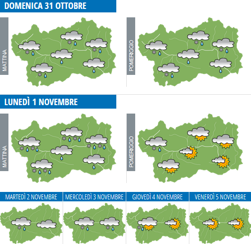 Infografica Centro Multifunzionale Regione autonoma Valle d'Aosta
