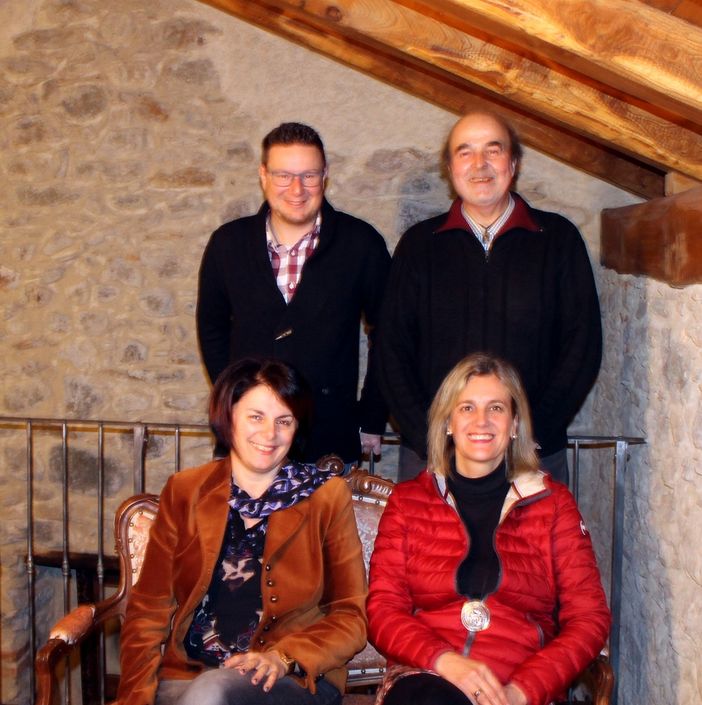 I consiglieri comunali del gruppo di minoranza 'Libertà e Partecipazione' Fabio Marra, Gino Agnesod, Lea Costabloz e Paola Dalle