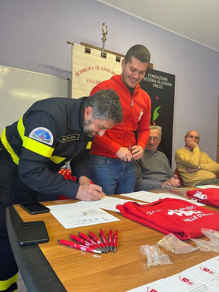 Fiocco rosa in casa Fidas Valle d’Aosta Fiocco rosa in casa Fidas Valle d’Aosta