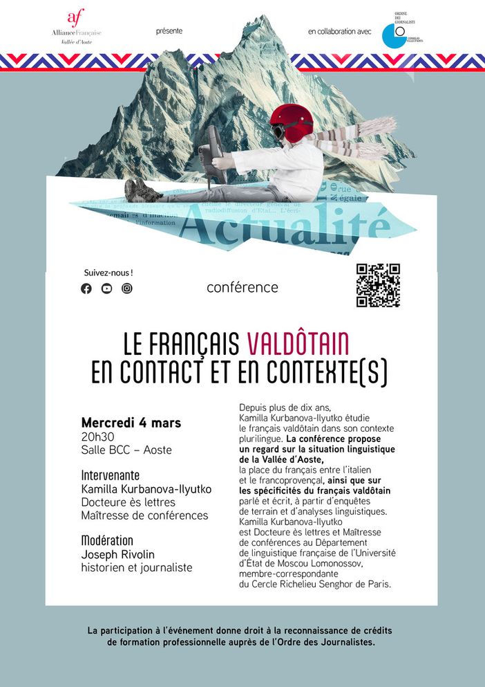 Le français valdôtain au prisme de la sociolinguistique internationale