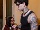 Sanremo, Tony Effe al Festival con Giulia De Lellis: la scatto social