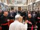 Leone XIV parla ai superiori maggiori della Compagnia di Gesù  (@Vatican Media)