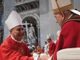 Nella foto di archivio, il card. Ropele riceve il Pallio da Papa FRancesco Nella foto di archivio, il card. Ropele riceve il Pallio da Papa FRancesco