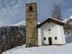 MONTAGNA VDA: CAPPELLA DEL KIRY CON RACCHETTE DA NEVE