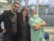 I tre autori principali, da sx, Emanuele Koumantakis e Christine Rollandin (statistici della scuola di specializzazione in Statistica Medica dell'università degli studi di Torino) e Enrica Delfino (anestesista rianimatore dell'Ausl Valle d'Aosta)
