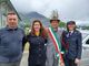 Da sn: Umberto Viérin, consigliere, Sandra Cortivo, assessora all'istruzione, cultura e politiche sociali, Jean Pierre Celesia, vicesindaco, e Erika Gallizioli, responsabile della polizia municipale