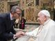 Corrado Jordan a tu per tu con Papa Francesco
