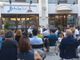 Stefano Agravi presenta il libro. All'interno alcuni momenti della serata