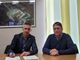 L'assessore Sapinet (sn) ed il sindaco Subet