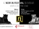 La locandina sul profilo facebook del Noir in Festival