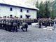 Celebrazione della Messa alla caserma Fior di Roccia durante il campo marciante in Val Veny (archivio Smalp) Celebrazione della Messa alla caserma Fior di Roccia durante il campo marciante in Val Veny (archivio Smalp)