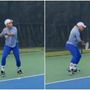 Serena Williams di nuovo in campo, che colpi in allenamento