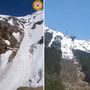 Gran Sasso, valanga ai valloni di Campo Imperatore: verifiche in corso
