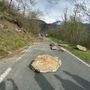 Smottamento Cerella dove sono intervenuti i Vigili del Fuoco