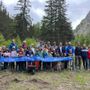 Lo sport sposa il bosco