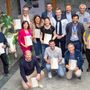 Da sn: Vilma Cianci, Elisabetta Converso, Donato Arcaro, Ivano Perego, Filippo Tresti, Cesarino Colle’, Roberto Ronc, René Betemps, Andrea Barmaz, Lorena Imperial, Alessia Bonade’, Marie-Claire Chapellu, Mirko Muraro, Marco Carrel, Denise Marcoz, Marco Vietti, Pietro Carlo Adami, Mathieu Adamo, Giacomo Peraldo, Luca Fasano