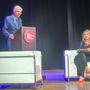 Il sindaco e Valeria Fadda