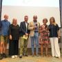 Da sinistra: Italo Cerise, Luigi Pepellin, Loredana Petey, Jacques Buillet, Michel Martinet, Anne Lapied, Luisa Vuillermoz Da sinistra: Italo Cerise, Luigi Pepellin, Loredana Petey, Jacques Buillet, Michel Martinet, Anne Lapied, Luisa Vuillermoz