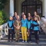 Foto di gruppo con allieve, Istruttori e il Comandante del Centro Addestramento Alpino (ph. CAA)