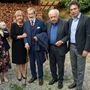 Da sn: Roberta Maffiodo, Adriana Bergagna, lo chef Edy