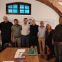 Sezione Aosta - Da sinistra a destra Monica Schiavello Consigliere sezione Aosta, Aldo Di Marco Segretario politico, Francesco Macrì Consigliere sezione Aosta, Marco Carrel Presidente, Bonifacio Di Pietrantonio Coordinatore sezione Aosta, Giorgio Giovinazzo Consigliere comunale di Aosta, Federica Sagaria Vicecoordinatrice sezione Aosta, Hicham Fannan Consigliere sezione Aosta Sezione Aosta - Da sinistra a destra Monica Schiavello Consigliere sezione Aosta, Aldo Di Marco Segretario politico, Francesco Macrì Consigliere sezione Aosta, Marco Carrel Presidente, Bonifacio Di Pietrantonio Coordinatore sezione Aosta, Giorgio Giovinazzo Consigliere comunale di Aosta, Federica Sagaria Vicecoordinatrice sezione Aosta, Hicham Fannan Consigliere sezione Aosta