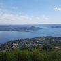 Il lago che sembra un fiume visto dal Monte Croce (ph. Mauro Carlesso)