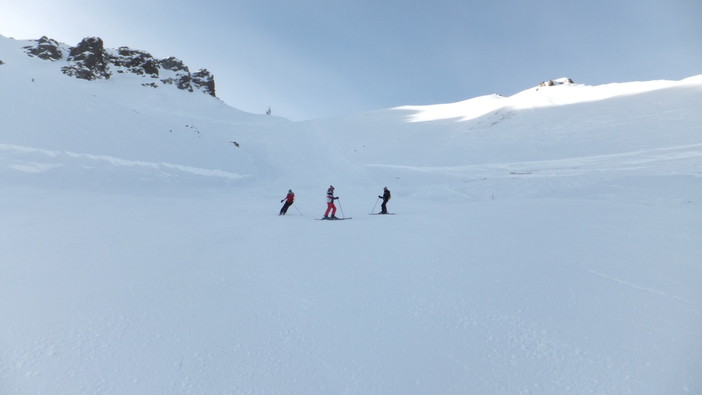 La cavalcata in sci della Via Lattea fino a Pragelato