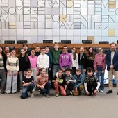 In piedi a destra Stefano Aggravi il Presidente del Consiglio