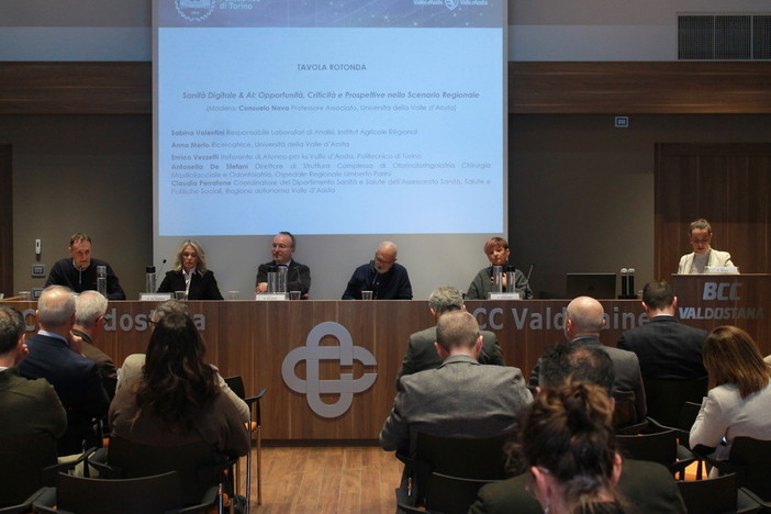 Aosta guarda alla sanità del futuro: tecnologie intelligenti e AI al centro del confronto Aosta guarda alla sanità del futuro: tecnologie intelligenti e AI al centro del confronto