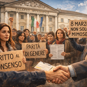 Non solo mimose: Aosta sceglie il consenso come frontiera politica della parità