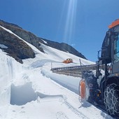 Gran San Bernardo, riapertura in vista: Anas al lavoro tra neve e alta quota