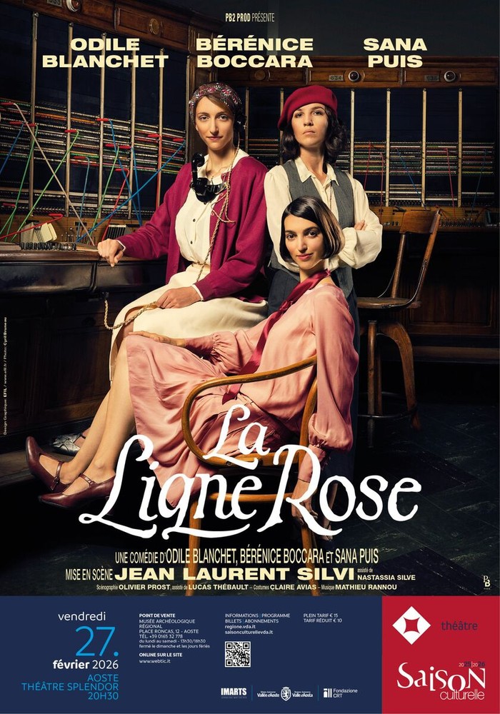 Années folles et téléphone rose : la comédie « La Ligne Rose » débarque au Théâtre Splendor