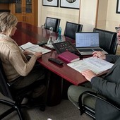 Stefano Aggravi al lavoro