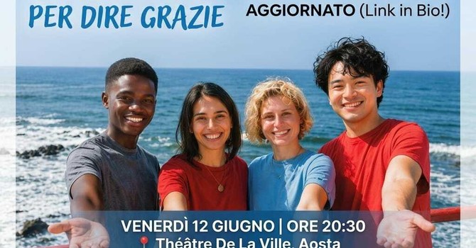 Giornata del Donatore: l’Avis Valle d'Aosta festeggia tra teatro, musica e comunità Giornata del Donatore: l’Avis Valle d'Aosta festeggia tra teatro, musica e comunità