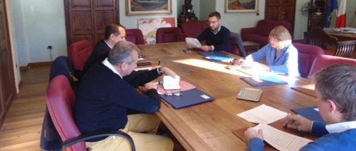 La Giunta comunale di Aosta in riunione
