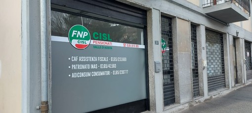 Nuova sede CISL Pensionati in Viale Europa di Aosta