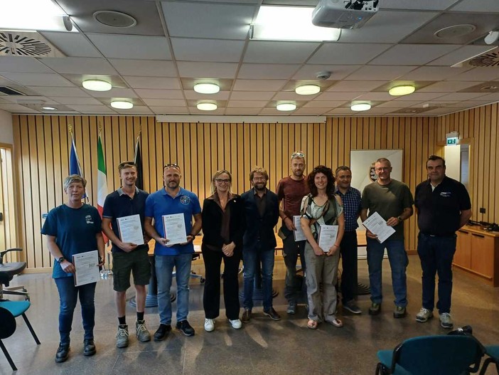 Nuovi professionisti per il paesaggio valdostano: consegnati gli attestati di “Manutentore del verde”