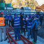 Hône 2, visite al cantiere: 80 persone alla scoperta della nuova centrale idroelettrica